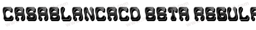 CasablancaCd BETA Regular字体转换